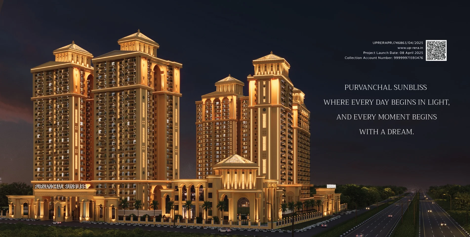 Purvanchal SunBliss luxury towers